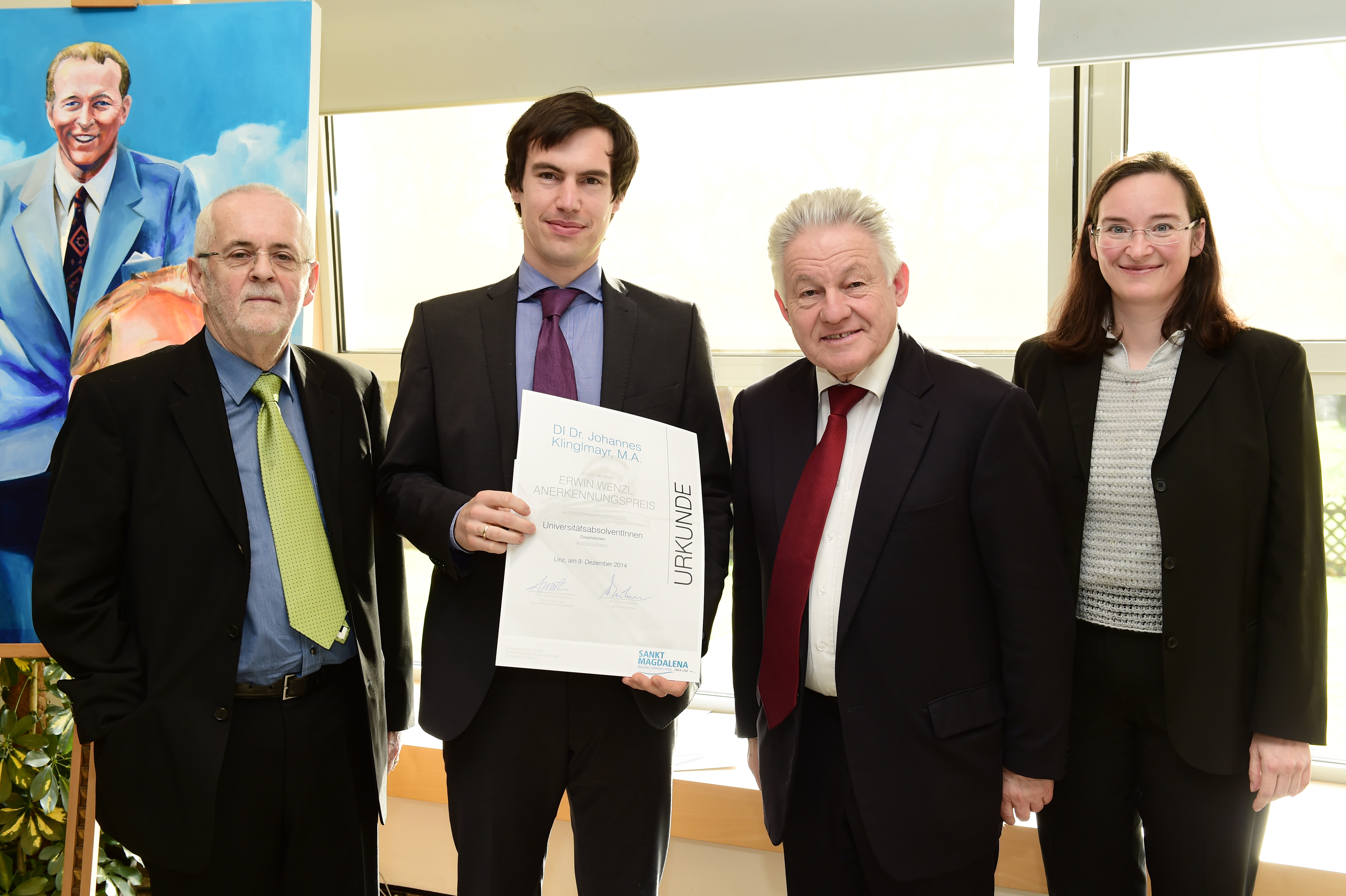 Erwin-Wenzl-price for technical publication | 2014