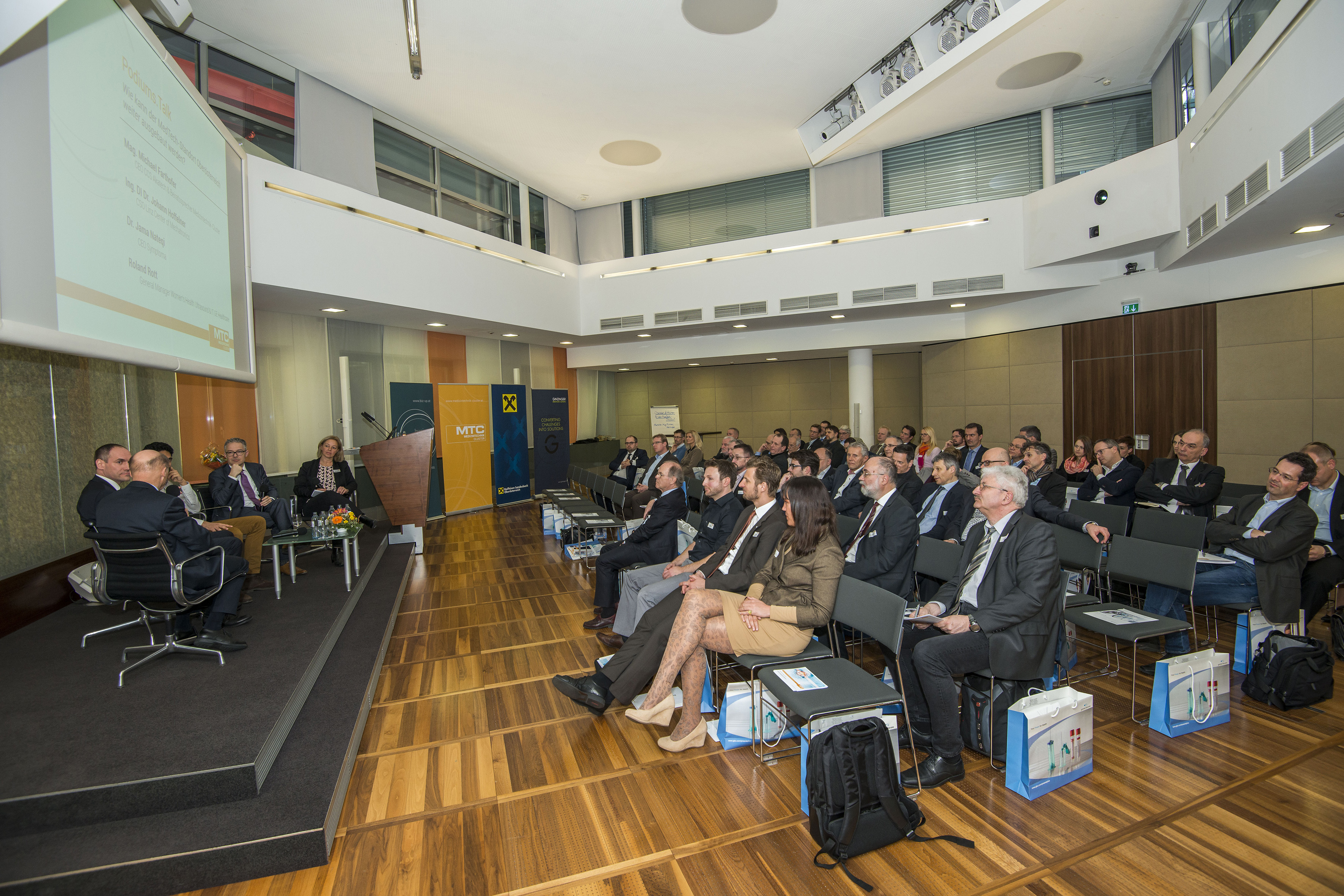 Linz Center of Mechatronics beim MEDTECH.CIRCLE2016