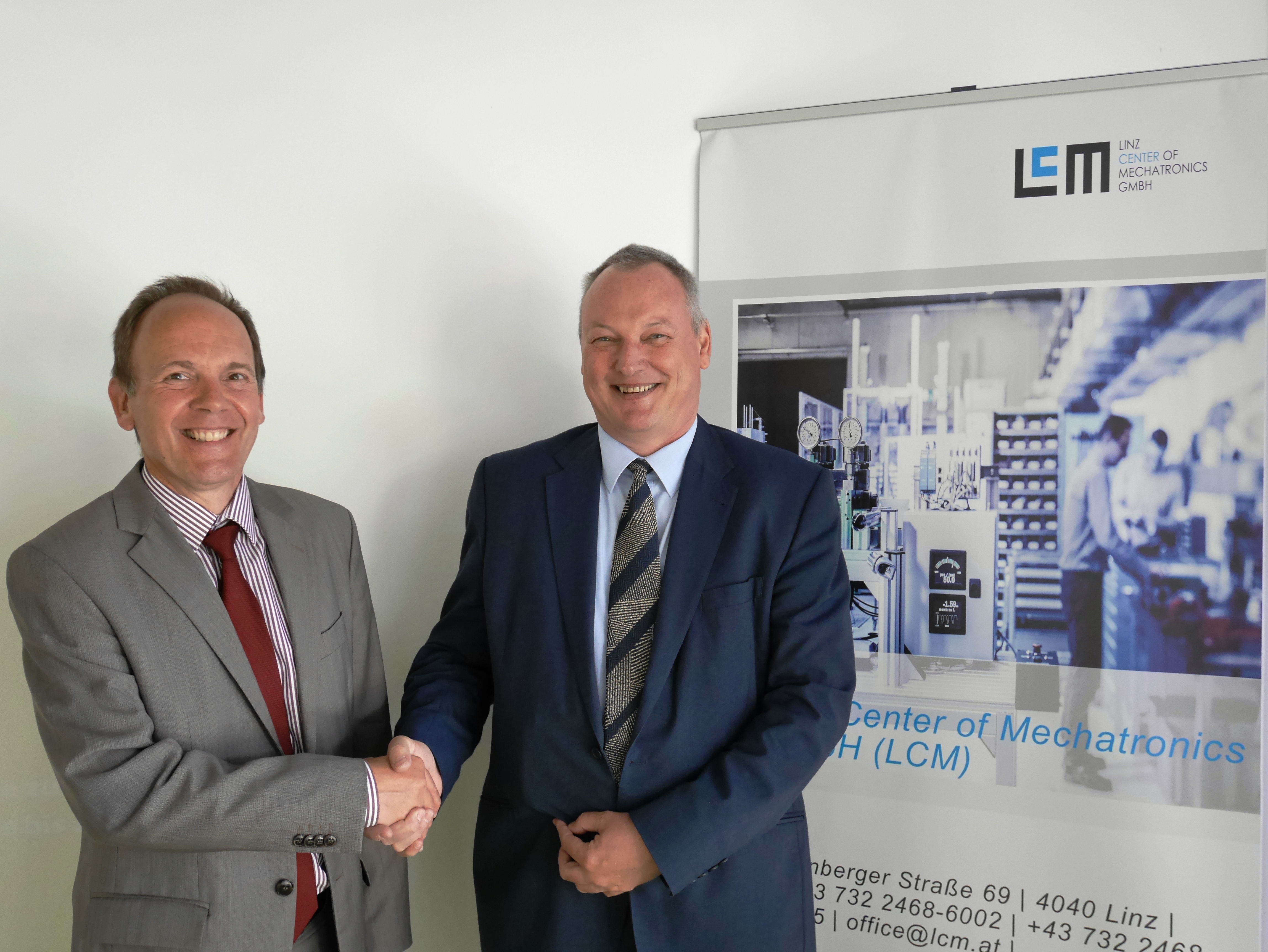 Belgian embassy visited the Linz Center of Mechatronics GmbH