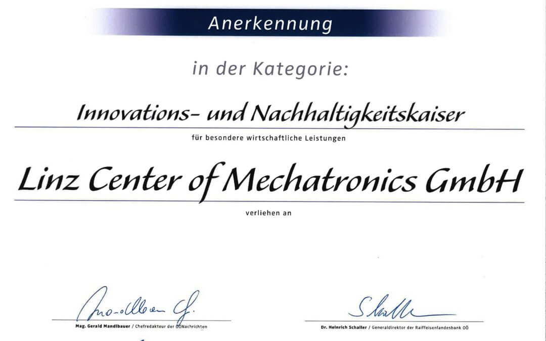 LCM erhält Pegasus Wirtschaftspreis 2020