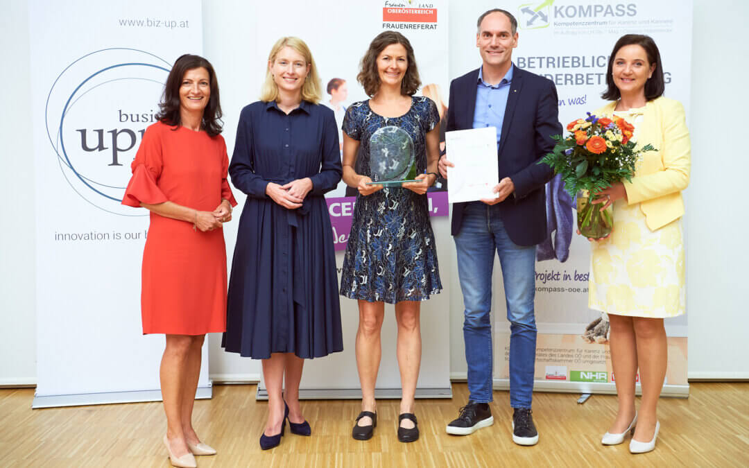 Frauenförderpreis 2021 bei 10 Jahre KOMPASS