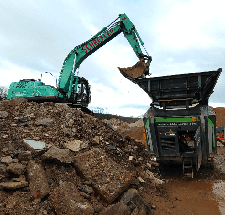 Dynamische Messungen im Brechmaschinen-Betrieb