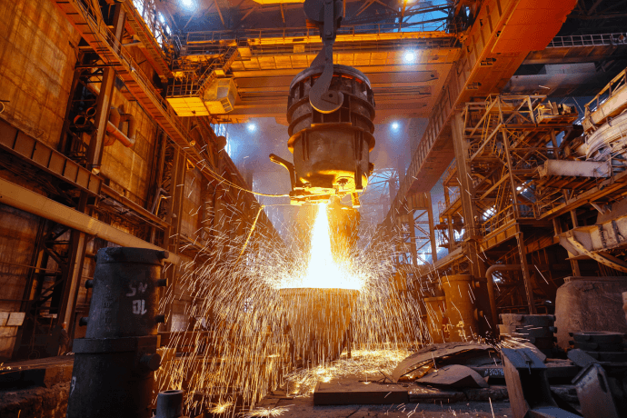 Sensor technology for steel production