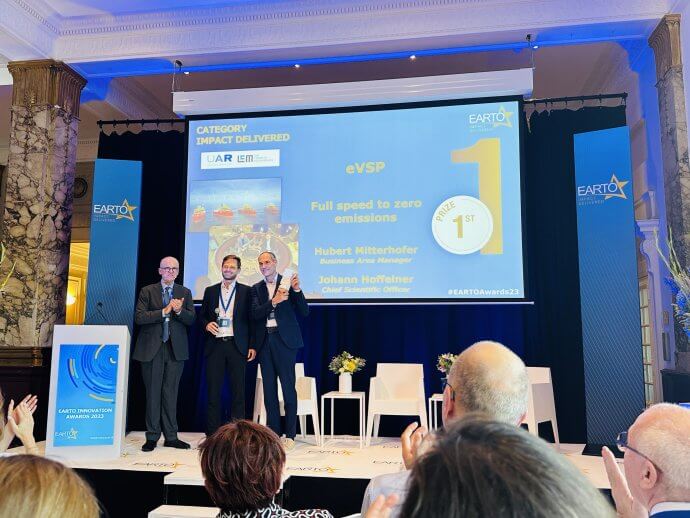 LCM gewinnnt EARTO AWARD 2023