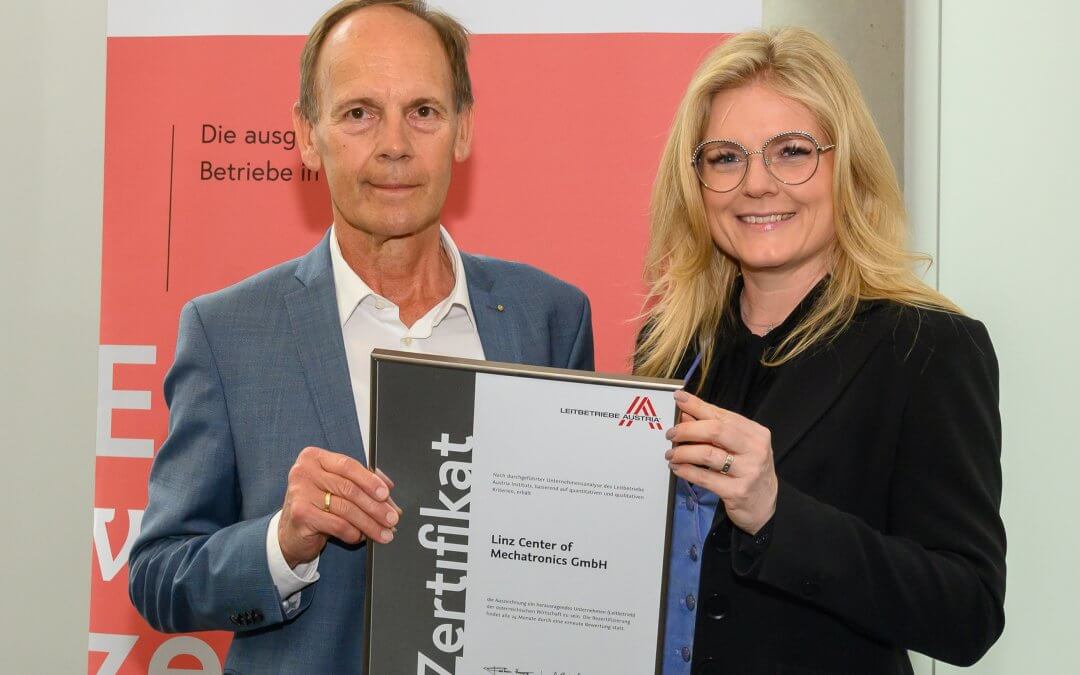 LCM ist wieder ein Leitbetrieb der österreichischen Wirtschaft!